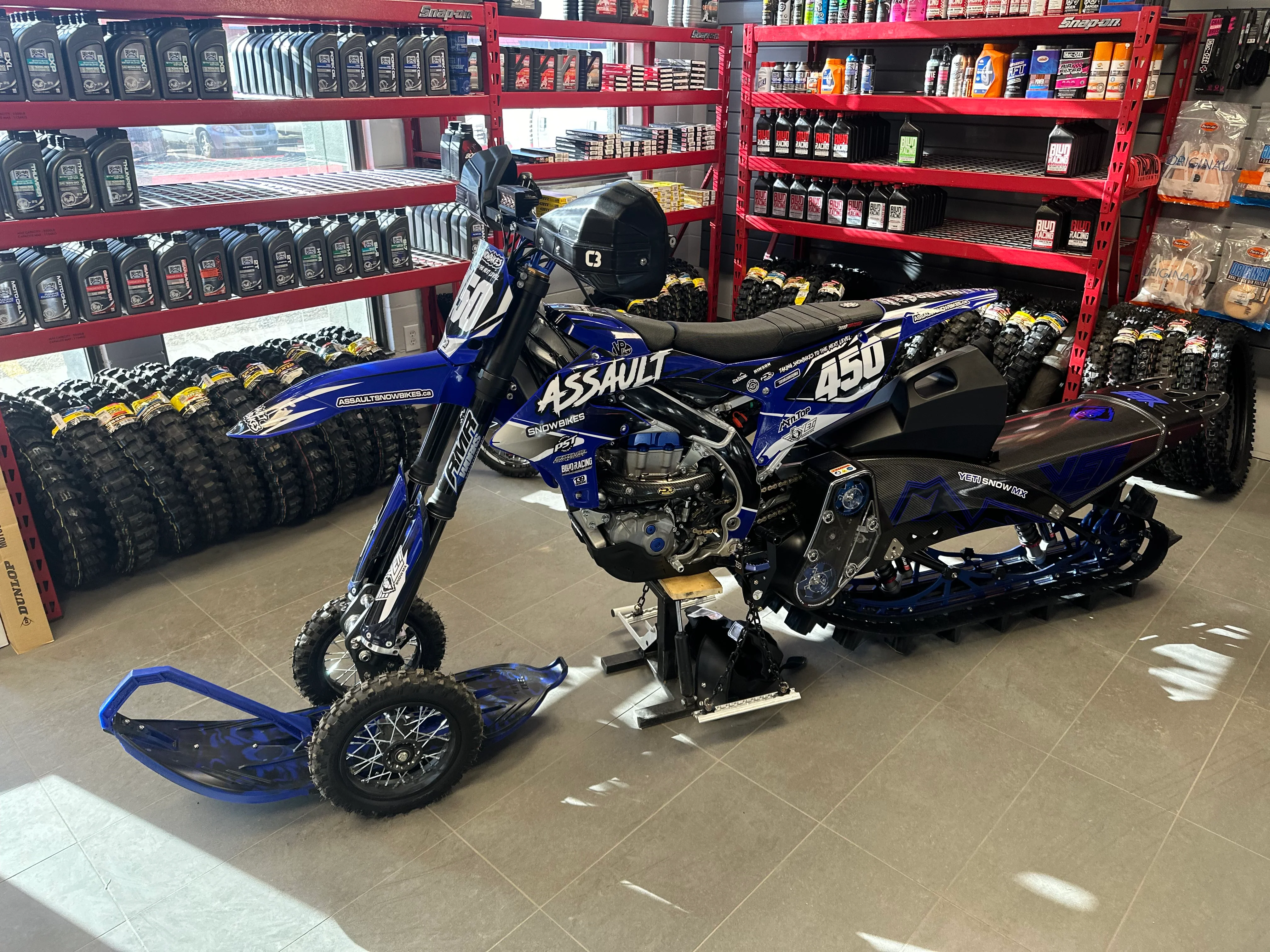 ASSAULT SNOWBIKES - GRAPHIC KITS - 139 DESIGNS (BIKE ONLY) - Image 3